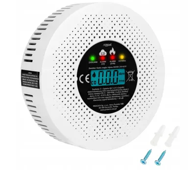 Obrázek produktu pro Detektor kouře a oxidu uhelnatého XCD30 LCD, napájení 3xAA, model 50-637#
