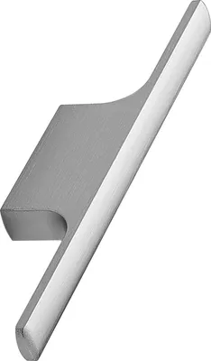 Produktbild von Furnipart Möbelgriff Tau LA32, Griff für Küchenschränke - Schrankgriff für Küchenfronten - Aluminium Edelstahl Effekt