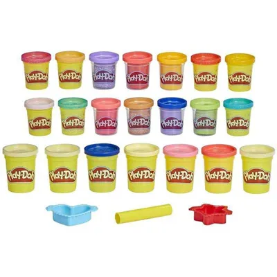 Obrázok produktu pre Play-Doh Modelovacia hmota 21 ks + formičky Hasbro
