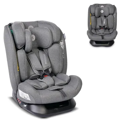 Produktbild von Lorelli Kindersitz Scorpius i-Size (40-150cm) verstellbar 5-Punkt-Gurt bis 36 kg grau
