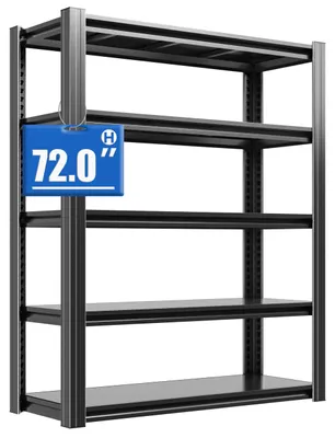 Metall-Regale 5-stufig 182,9x91,4x40,6 cm 2500 lbs