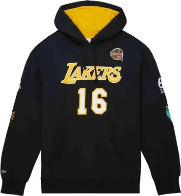 Produktbild von Hoodie Mitchell & Ness FPHD6861-LALYYPGABLCK für Herren