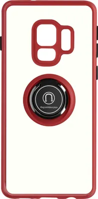 Produktbild von Avizar, Schutzhülle mit Ring-Halterung für Samsung Galaxy S9, Rot