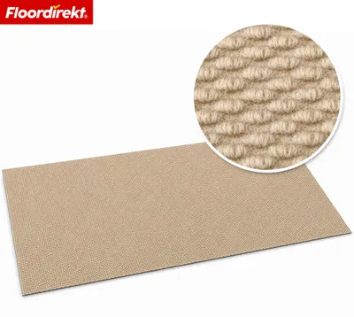 Obrázek produktu pro Podlahová rohož Hong Kong Pro, vhodná pro chodby, protiskluzová, s TPE podkladem, béžová, 100 x 300 cm
