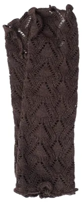 Produktbild von Invero, Merino Armstulpen Missy Uni, 100% Wolle (Braun)