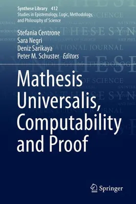 Produktbild von Mathesis Universalis, Computability and Proof