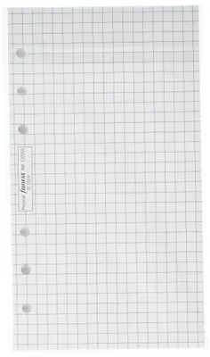 Produktbild von Filofax 132905 Personal Notizpapier, kariert, weiß