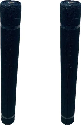 Produktbild von 2er Set Zaunblende 1x20m Sichtschutz 150g/m² Schattiernetz Windschutz Staubschutz Schattiergewebe Sonnenschutz Gewebe Netz Tennis Netz grün