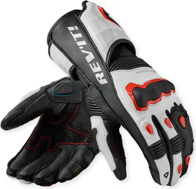 Productafbeelding van Revit Quantum 3 leren handschoenen, zwart, maat L, voor heren, kleur zwart, maat L