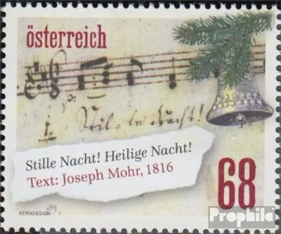 Produktbild von Briefmarken Österreich 2016 Mi 3304 (kompl.Ausg.) gestempelt Weihnachten