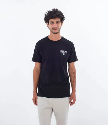 Produktbild von Hurley M Wave Tour Kurzarm-t-shirt Schwarz S Mann Schwarz S