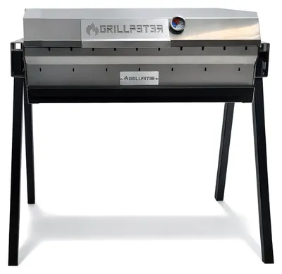Produktbild von Profi Mangal Altan 70 Edelstahl 3mm Schaschlikgrill Edelstahldeckel
