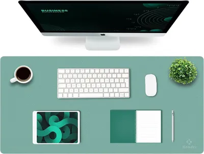 Produktbild von Knodel Tischunterlage 90x43cm PVC Wasserdicht Schreibtischunterlage Büro Heimbereich