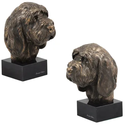 Produktbild von Art-Dog Büste Grand Griffon Vendéen – Bronzepulver-Harz-Guss