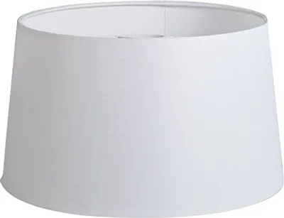 Produktbild von Leinenschirm Weiß Rund Abgeschrägt 35/30/20