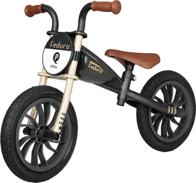 Image de Poussette/vélo pour enfants Eduro Black-Golden
