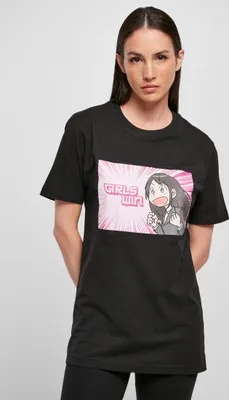 Produktbild von Mister Tee - Damen Girls Win T-Shirt BLACK-L
