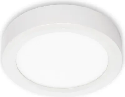Produktbild von LED Aufbauleuchte 4000K IP20 12 W weiß Metall-Kunststoff Ø 17 cm Briloner