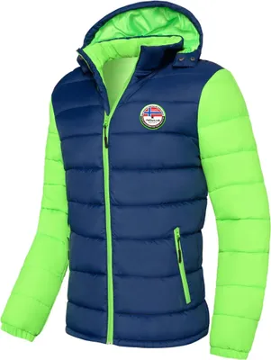 Produktbild von Nebulus Winterjacke UNIMAK Herren, warme Outdoorjacke, praktische & vielseitige Übergangs- & Winterjacke, P4777 - Herren, navy-grün, S