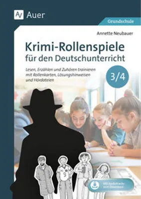 Produktbild von Krimi-Rollenspiele für den Deutschunterricht 3/4