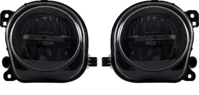 Immagine prodotto di Set di fari antinebbia a LED nero fumé compatibili con BMW Serie 5 F10, F11, F07 LCI (restyling) dal 2013 in poi