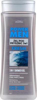 Zdjęcie produktu dla Żel Pod Prysznic Joanna Power Men Fresh 300 Ml