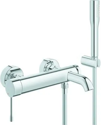Produktbild von GROHE 25249001 EH-Wannenbatterie Essence 25249_1 mit Brausegarnitur chrom