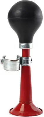 Produktbild von Retro Radfahren Fahrrad Fahrrad Lenker Laute Lufthorn Glocke Gummi Quetschalarm rot