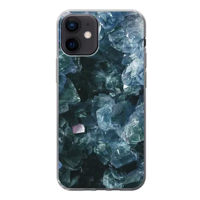 Produktbild von MuchoWow® Handyhülle Schutzhülle Hülle für iPhone 12 Edelsteine und Mineralien - Kristall - Naturstein Silikon Softcase Handy Hülle - Schutzhülle