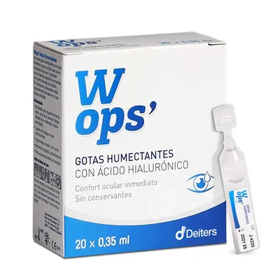 Produktbild von Deiters Wops Feuchtigkeitstropfen Einzeldosis 20 Einheiten