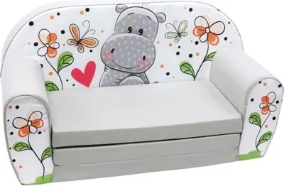 Produktbild von MiniSofa Print Nilpferd