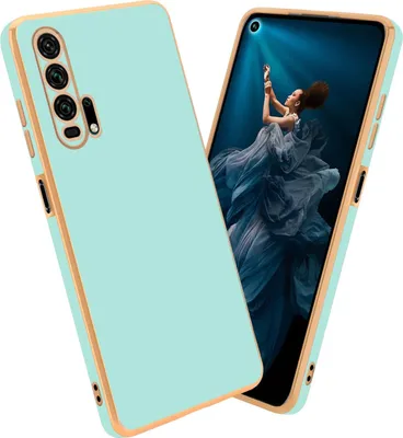 Obrázok produktu pre Cadorabo Ochranné puzdro pre Honor 20 PRO Case in Green Kryt mobilného telefónu TPU Silikónové puzdro na ochranu fotoaparátu