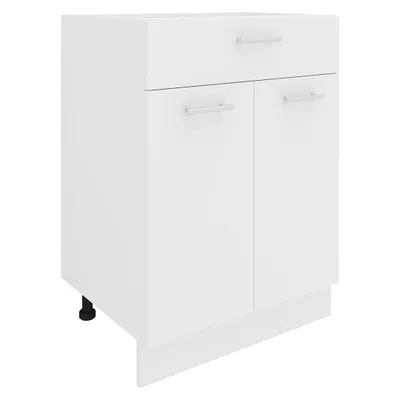 Image de Meuble de cuisine | Dimensions env. H. 82 x W. 60 x. T. 46 cm | Cabinet avec tiroir | Mobilier de cuisine - Esilo