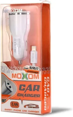 Produktbild von Moxom KC-07 2.4A Autolader met Lightning Kabel