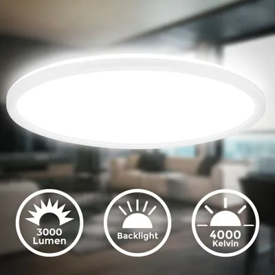 Obrázok produktu pre LED stropné svietidlo Stropné svietidlo LED panel Ploché nepriame svetlo Obývacia izba
