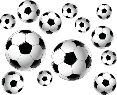 Produktbild von 3D-Fussball-Wandtattoos