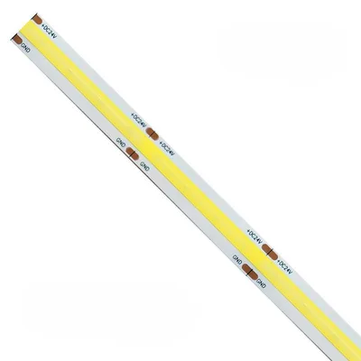 Zdjęcie produktu dla Taśma LED COB 15W/MT 24V jednokolorowa, rolka 5m, żółta