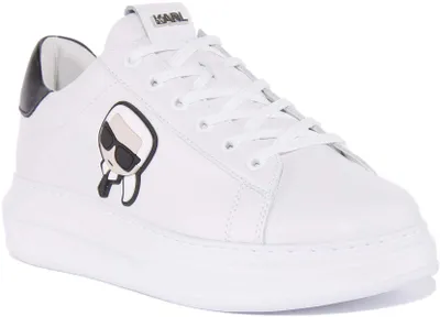 Productafbeelding van Karl Lagerfeld Kapri Iconische 3D Kant Wit Heren