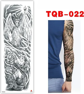 Produktbild von INF Temporärer Tattoo-Aufkleber für den ganzen Arm 6