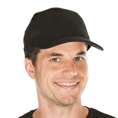 Produktbild von Mütze Basecap Schwarz Uni Größenverstellbar Baseball-Cap Schirmmütze Schildmütze Snapback Kappe