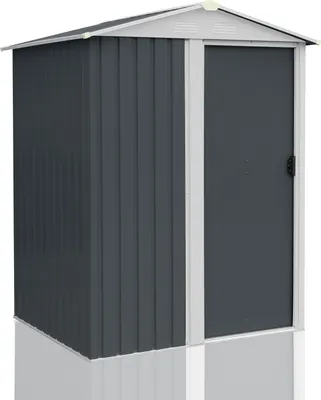 Produktbild von Geräteschuppen Metall Gerätelager Werkzeugschuppen Gerätehaus Gartenhaus SAFE S