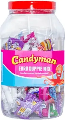 Produktbild von Candyman Euro Duppie Mix - 100 Stück
