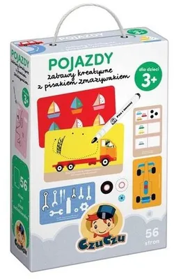 Produktbild von Kinder Spaß-Set: Kreatives Zeichnen & Löschen mit Fahrzeugen