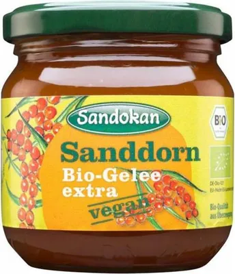 Produktbild von Sandkan -Sanddorngelee 225G