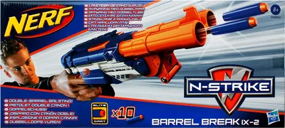 Produktbild von Nerf N-Strike Spielzeug-Sturmgewehr, 8 Jahr(e), Junge, Blau, Orange