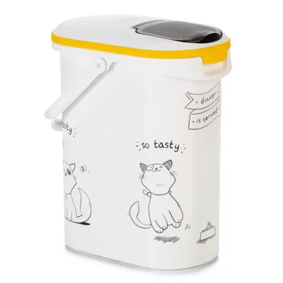 Produktbild von Curver Tierfutterbehälter Dinner is Served Katze 10 L