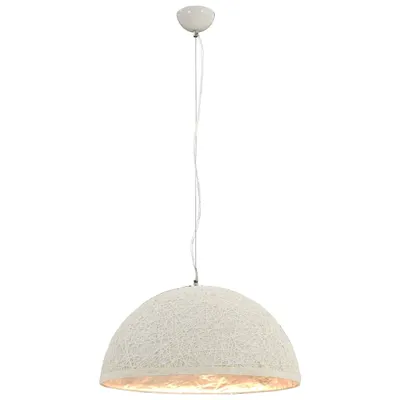 Produktbild von vidaXL Pendelleuchte Weiß und Silbern Ø50 cm E27