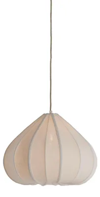 Image de Light & Living - suspension - Zubeda - blanc - textile - Ø 49cm - E27 - 2978843