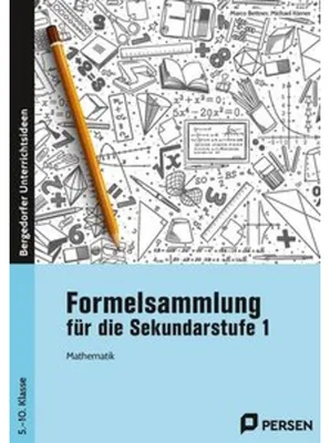 Produktbild von Formelsammlung für die Sekundarstufe 1