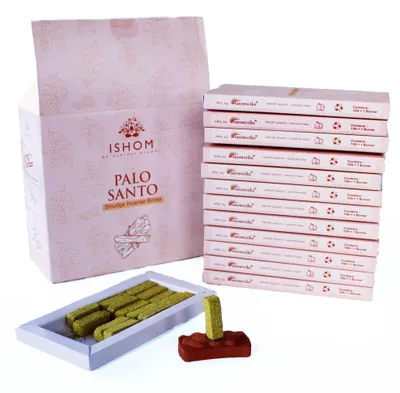 Image de Lot de 15 bâtons d'encens naturels pour purification, accompagnés d'un brûleur – Palo Santo